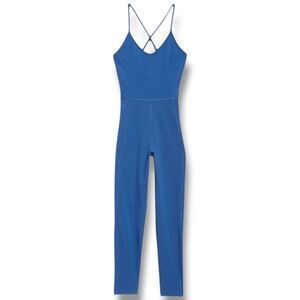 Power Chill 7/8-Length Cami Jumpsuit | XL, Seaborne Blue | Old Navy